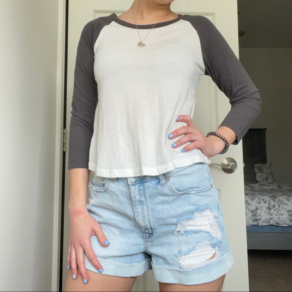 Brandy Melville Baseball Tee